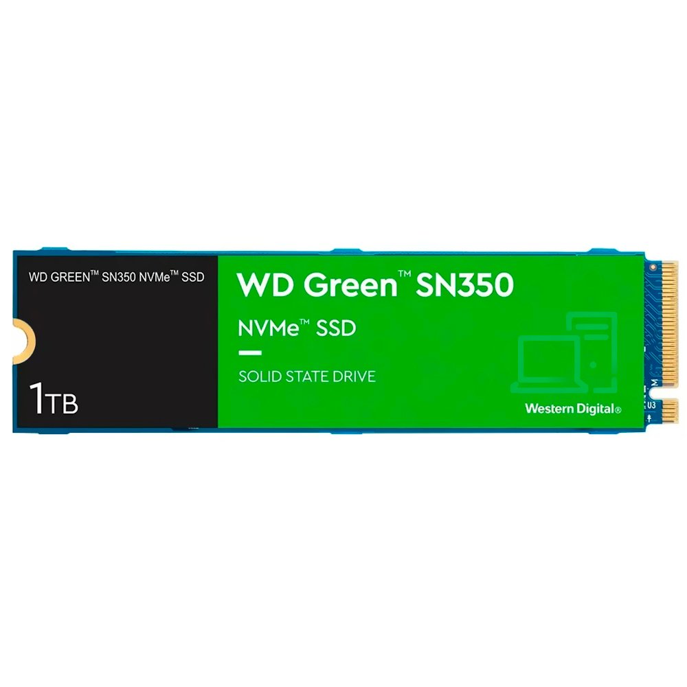 SSD Western Digital M.2 1TB SN350 Green NVMe - WDS100T2G0C - Imagem 3